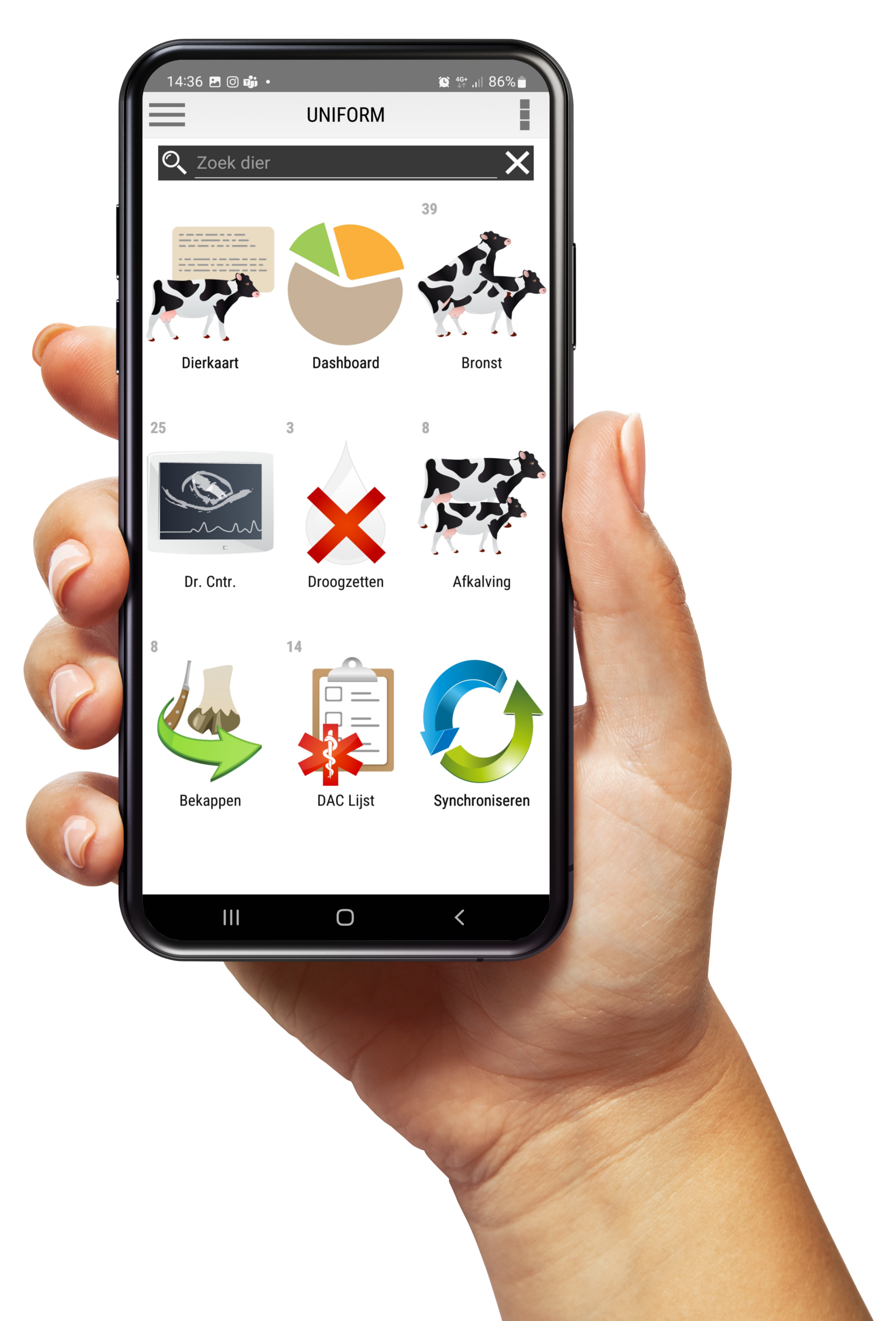 App NL app UNIFORM