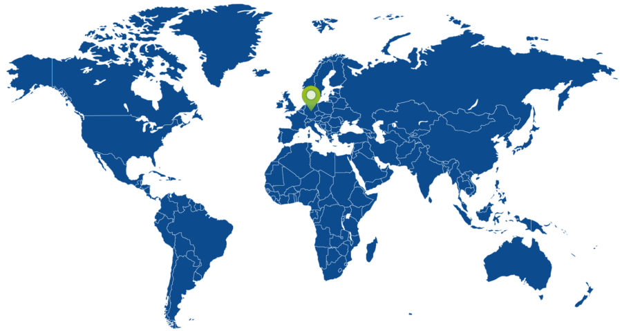 Wereldkaart – Duitsland DE